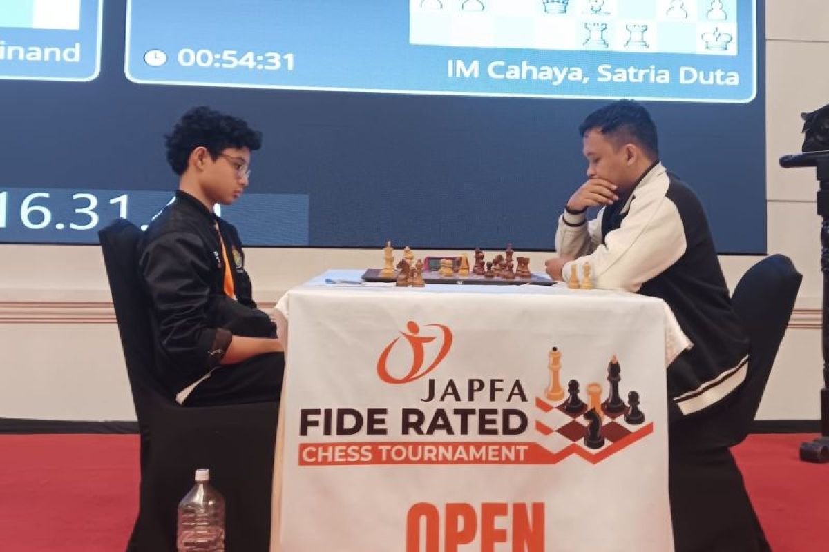 Muhamad Lutfi Ali gagal ke puncak klasemen JAPFA FIDE Rated