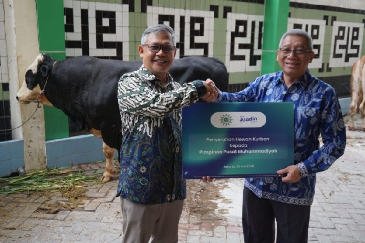Bank Aladin Syariah salurkan hewan kurban lewat PP Muhammadiyah
