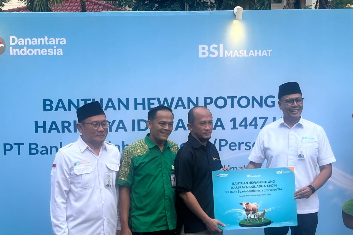 BSI siapkan 24 ribu hewan kurban, termasuk untuk wilayah 3T