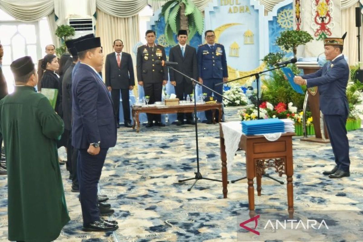 Reza Prabowo definitif jabat Kepala Disdik Kalteng