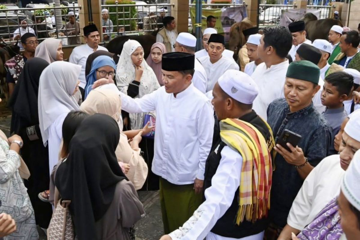 Gubernur Kalteng: Semangat kurban ajarkan keikhlasan dan kepedulian
