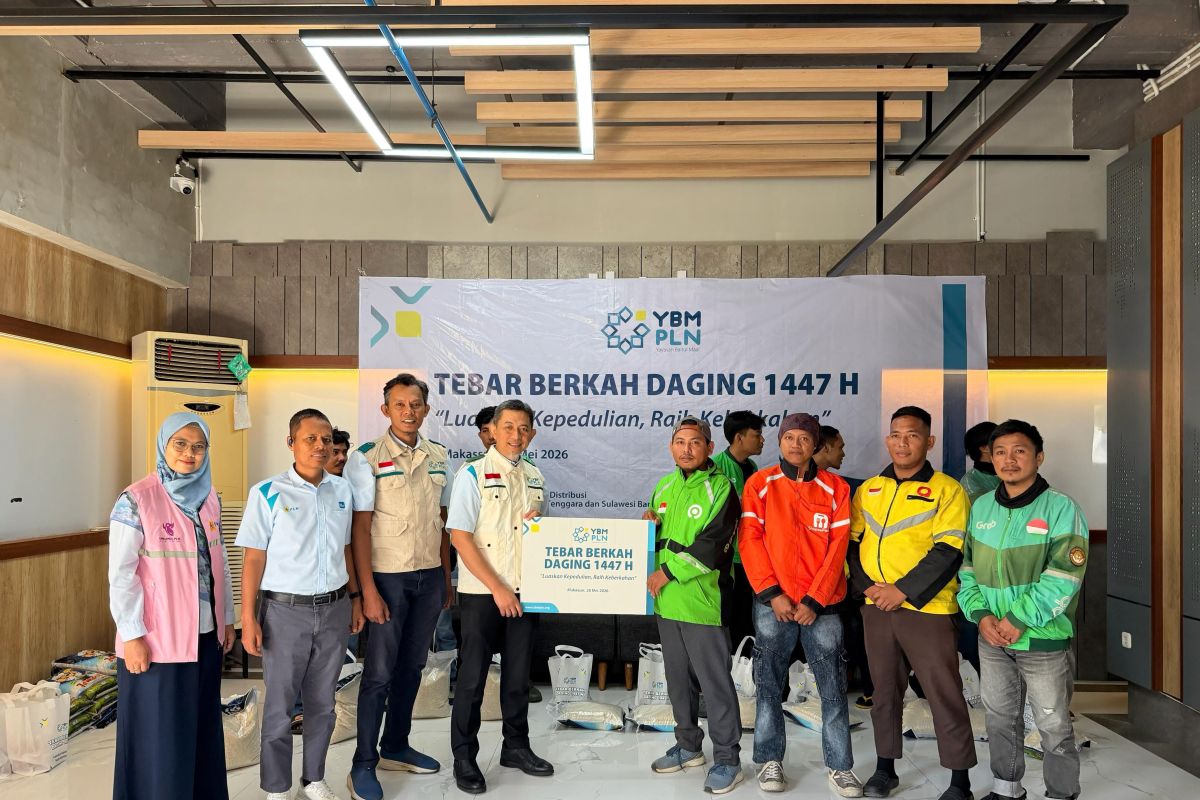 YBM PLN UID Sulselrabar gelar Tebar Berkah Daging