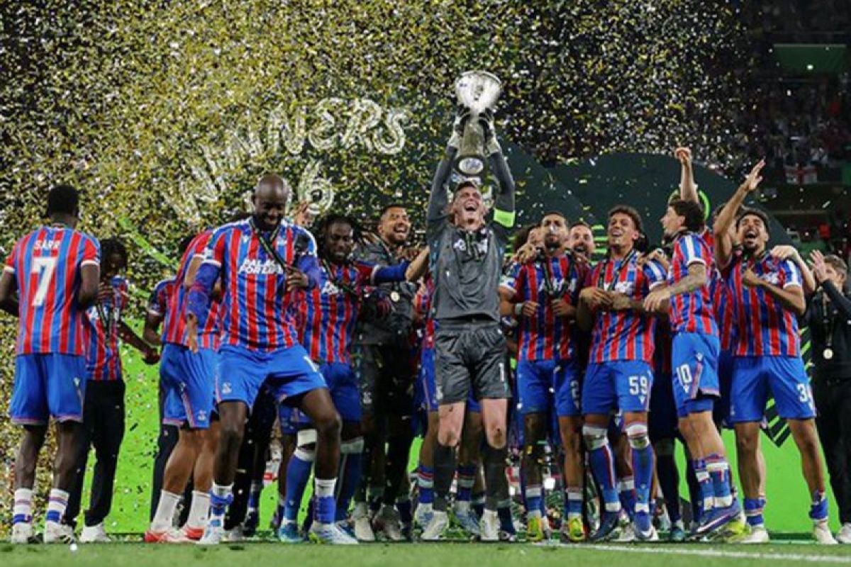 Gol Mateta bawa Crystal Palace raih juara Liga Conference 2025/26