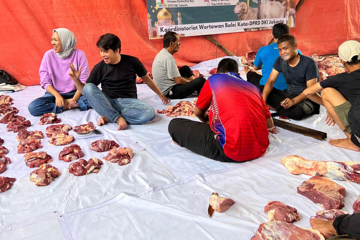 Balkoters distribusikan daging kurban untuk masyarakat pada Idul Adha