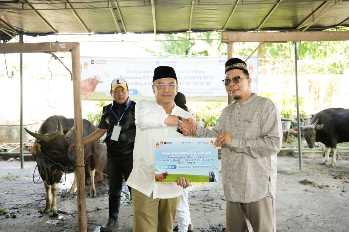 Sucofindo tegaskan kepedulian sosial BUMN lewat kurban