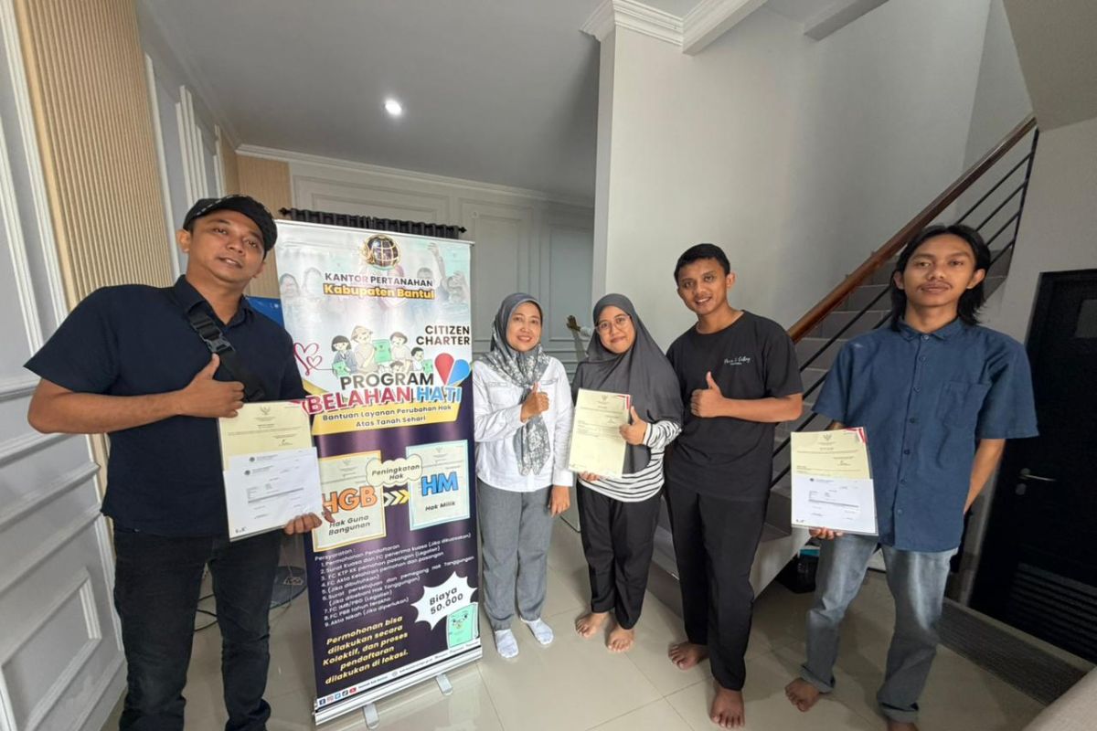 Kantor Pertanahan Kabupaten Bantul Hadirkan Inovasi "Belahan Hati" di DM Village Sudimoro