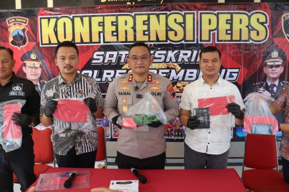 Polres Rembang ringkus dua pelaku curanmor lintas daerah