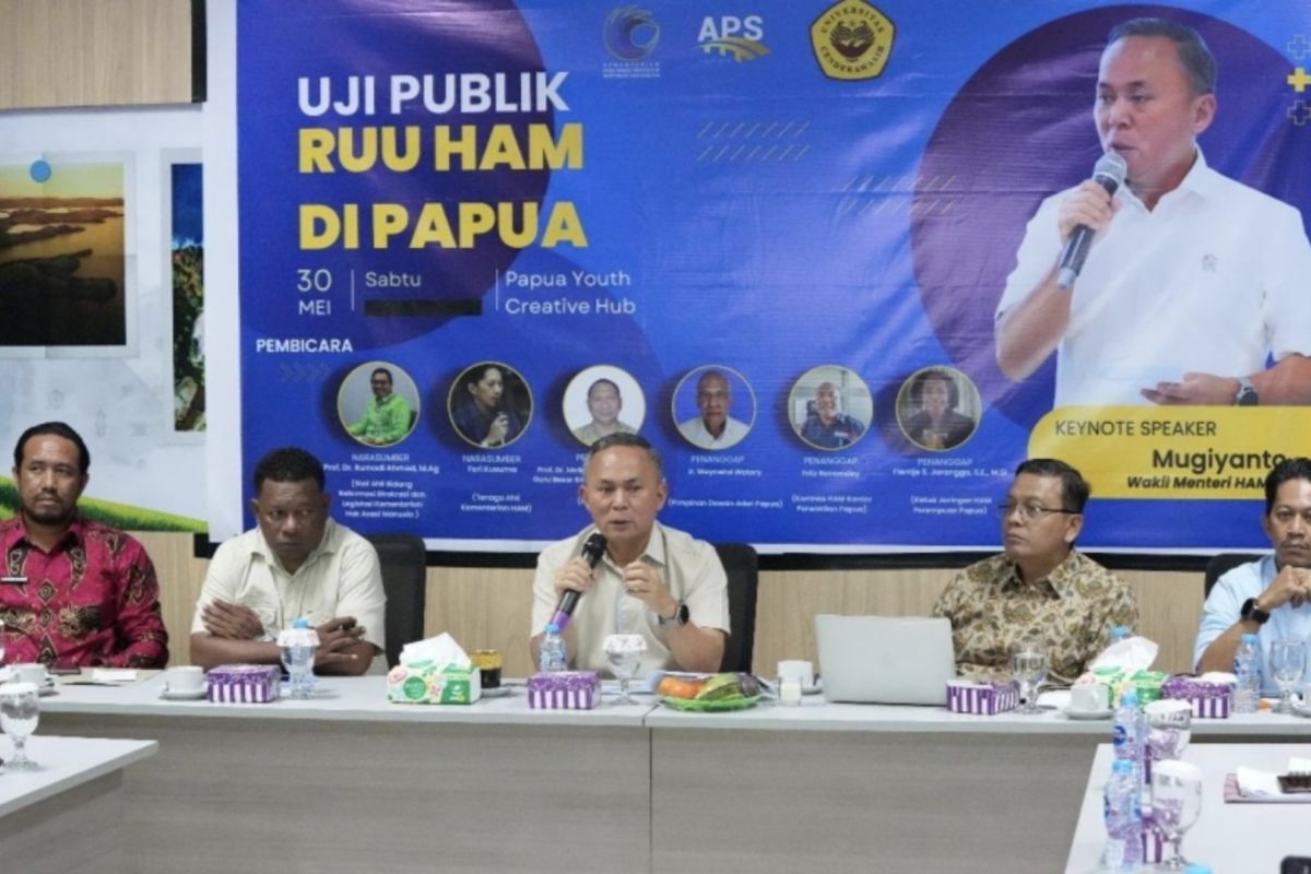 Wamen HAM: Aspirasi masyarakat Papua jadi masukan revisi UU HAM