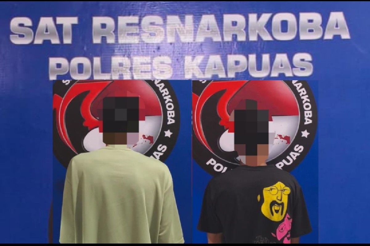 Seorang guru dan mahasiswa di Kapuas ditangkap karena sabu