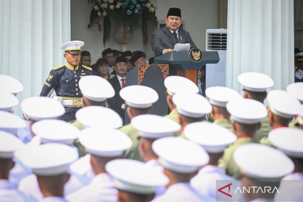 Prabowo pimpin Upacara Hari Lahir Pancasila 2026