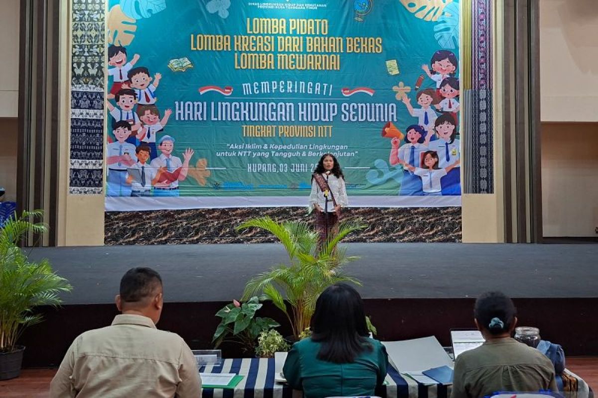 Pemprov NTT mendorong pelajar peduli lingkungan lewat lomba HLHS 2026