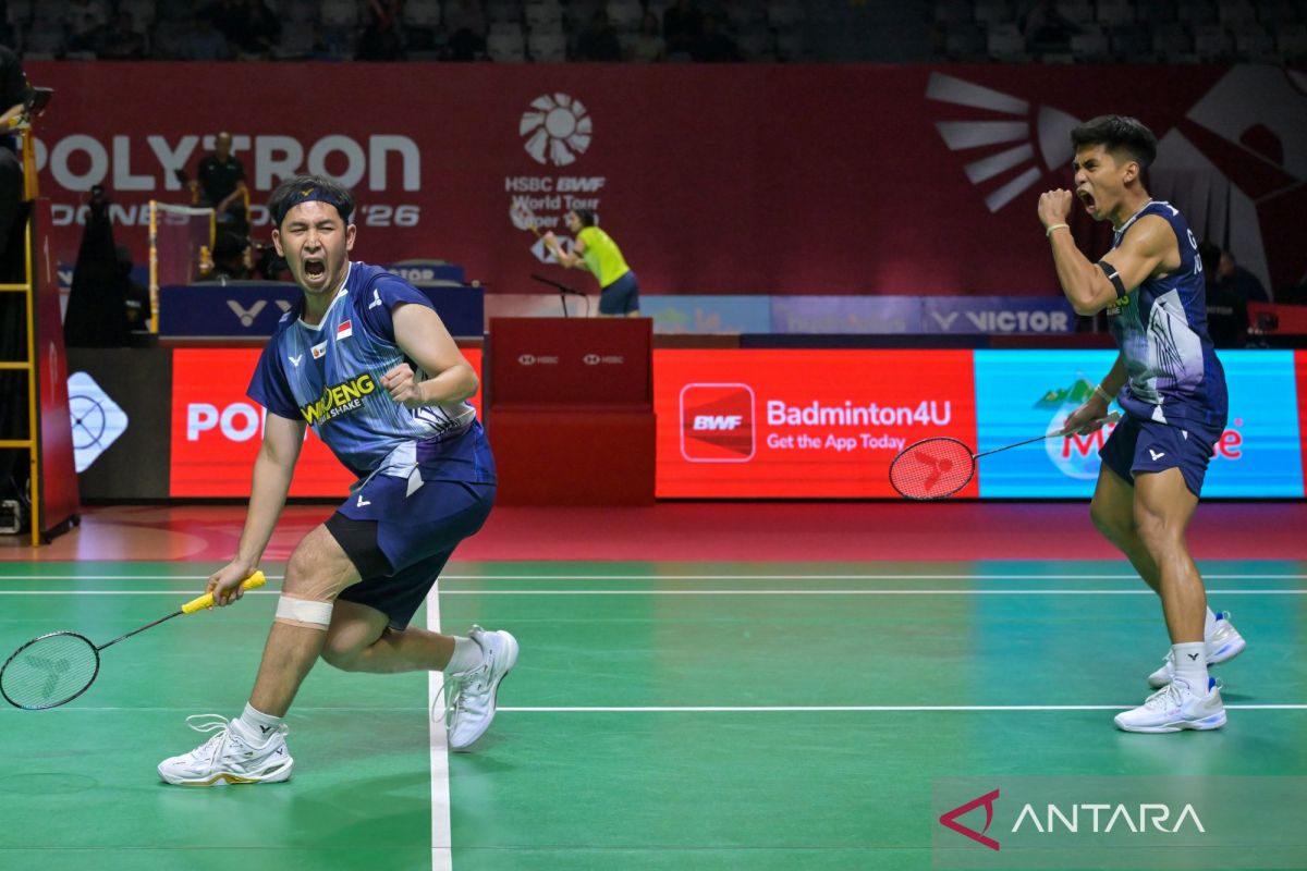 Sabar/Reza susul Raymond/Joaquin ke babak kedua Indonesia Open