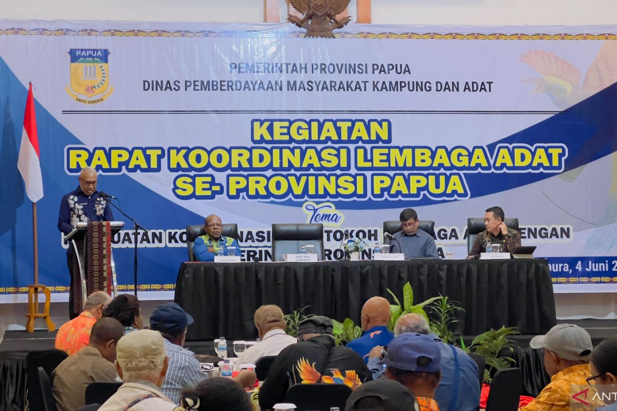 Pemprov Papua benahi pranata dan struktur adat