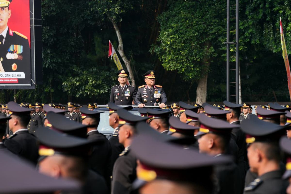 Mayoritas perwira baru Polri perkuat layanan Polda-Polres