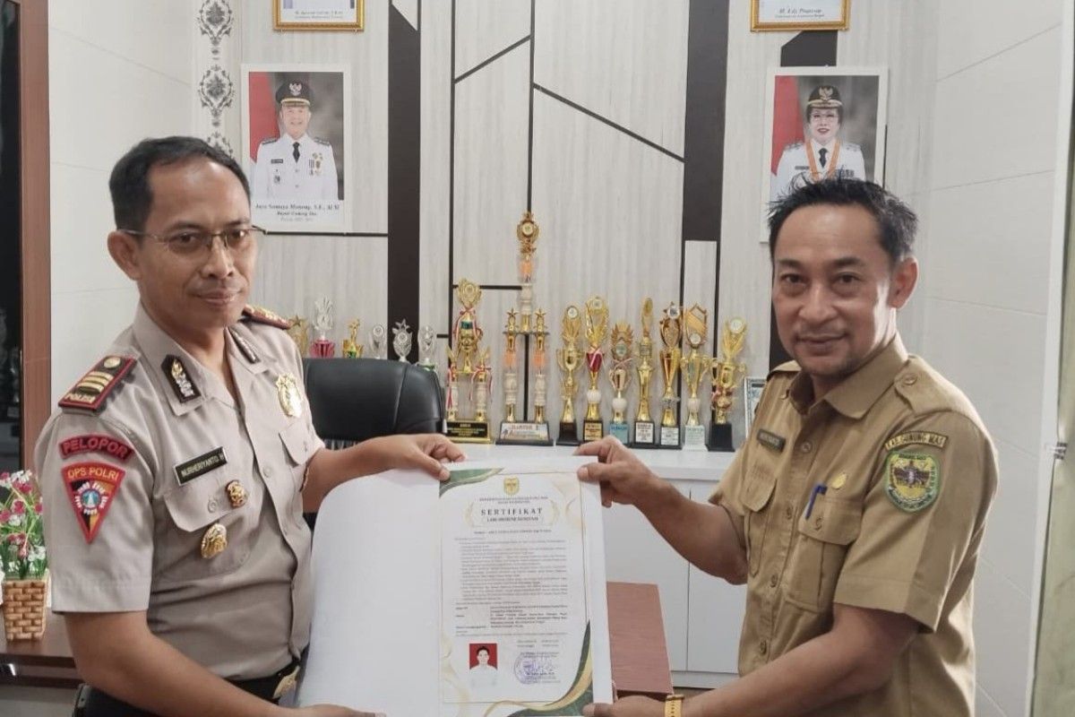 Dua SPPG Polres Gunung Mas miliki SLHS