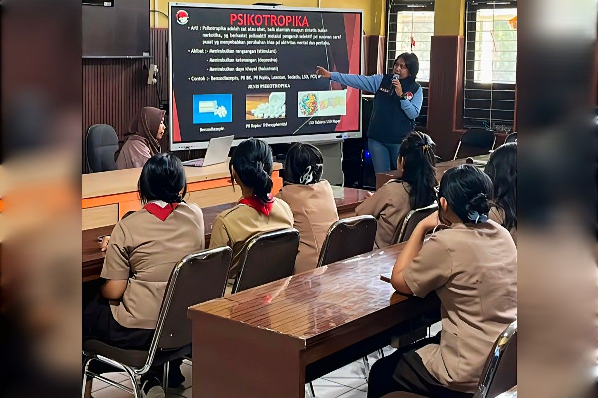 Polresta Palangka Raya edukasi pelajar waspadai modus narkotika melalui vape