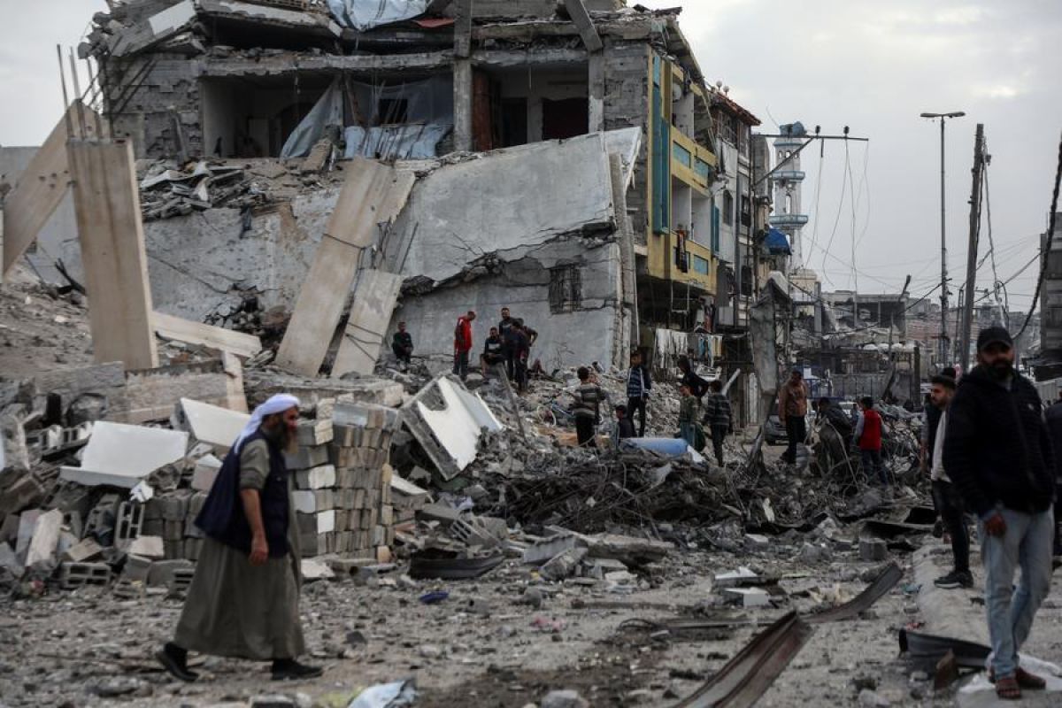 Sembilan warga tewas di Gaza City tewas akibat serangan udara Israel