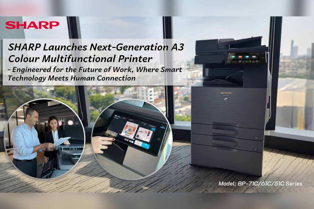 SHARP Meluncurkan Printer Multifungsi Warna A3 Generasi Terbaru -- Dirancang untuk Masa Depan Dunia Kerja