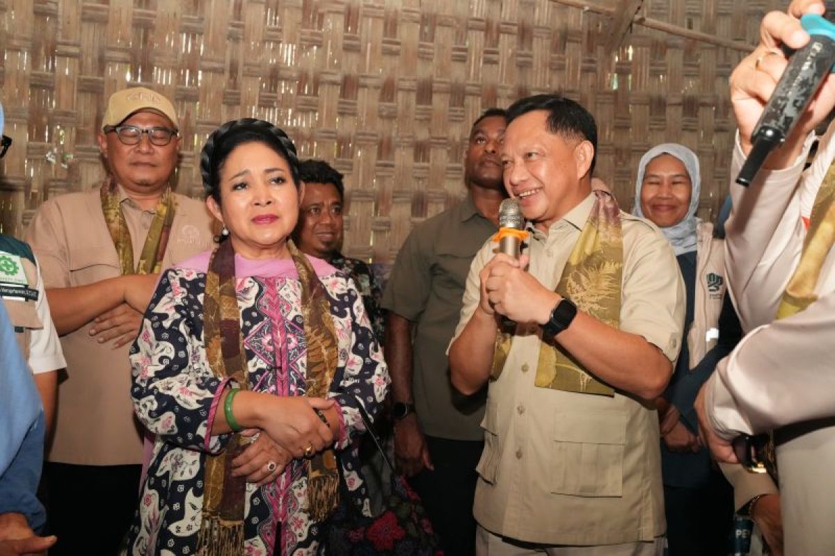 Mendagri-Menteri PKP tinjau program bantuan bedah rumah di Bantul