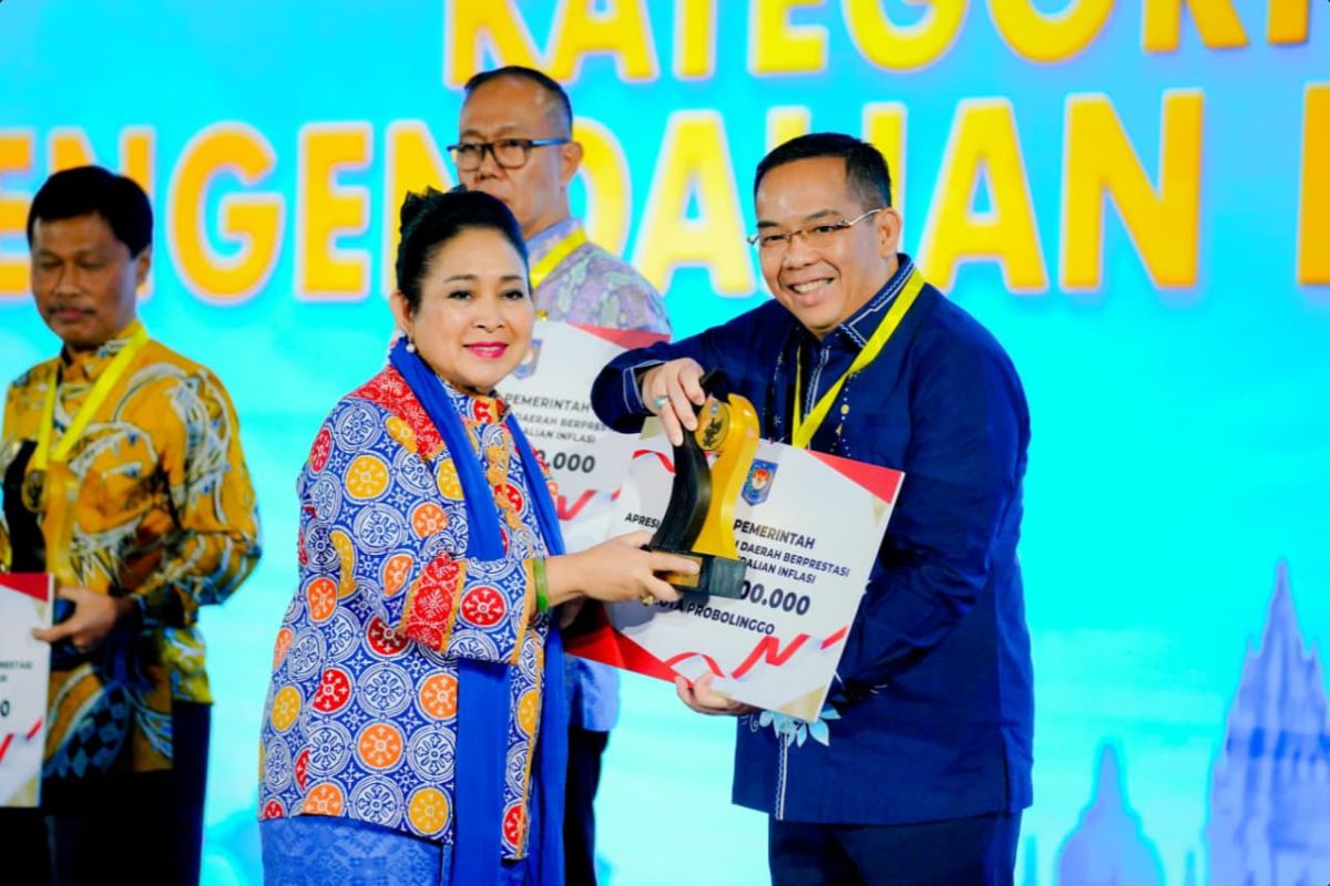 Kota Probolinggo raih penghargaan pengendalian inflasi terbaik ke-3