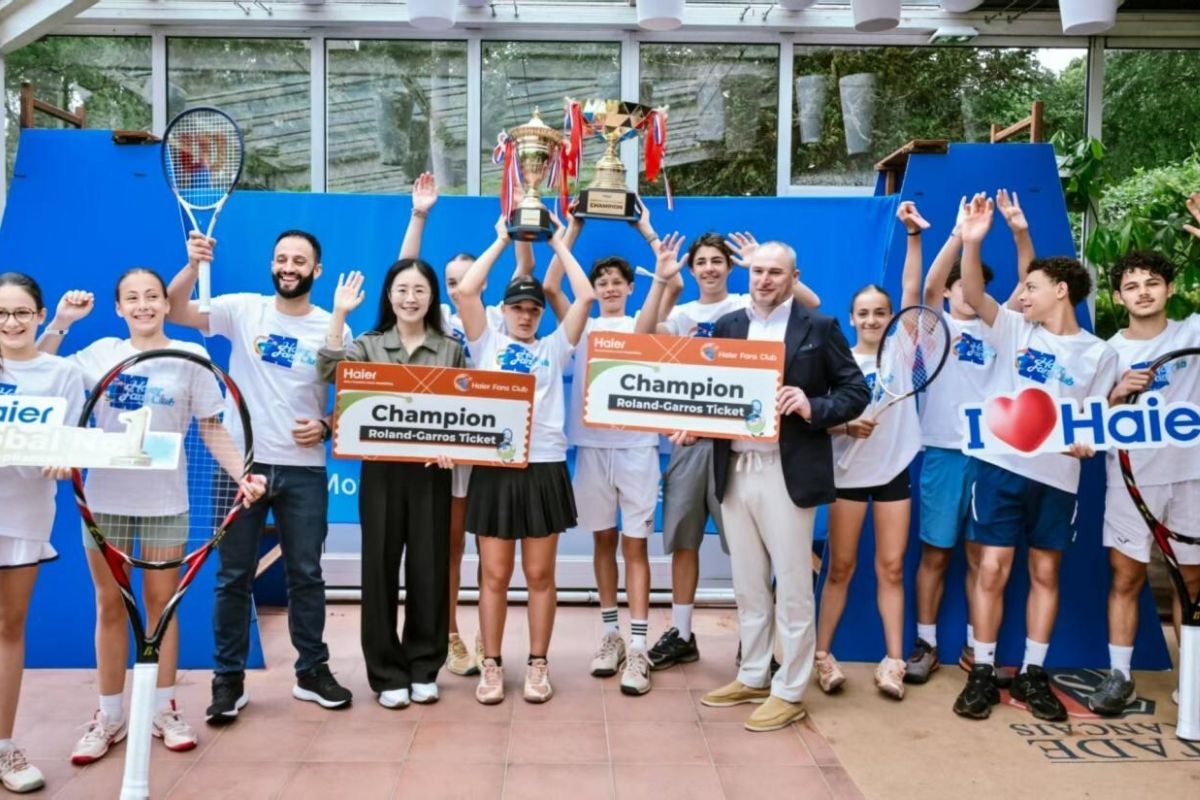 Haier Gelar Turnamen Tenis Remaja dan Program Interaksi Penggemar di Roland-Garros 2026 Lewat Clay Court Open dan Fans Club Event