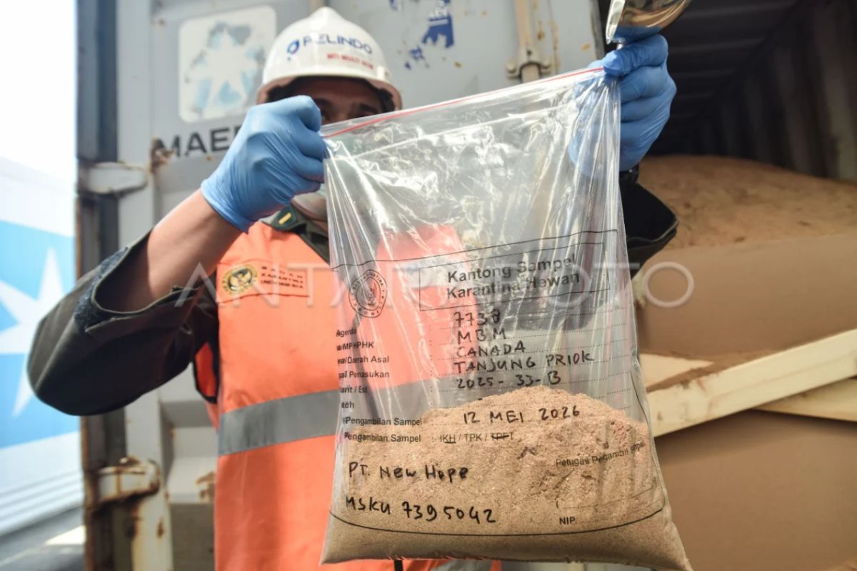 BPS DIY catat penurunan nilai impor 27,63 persen pada April 2026