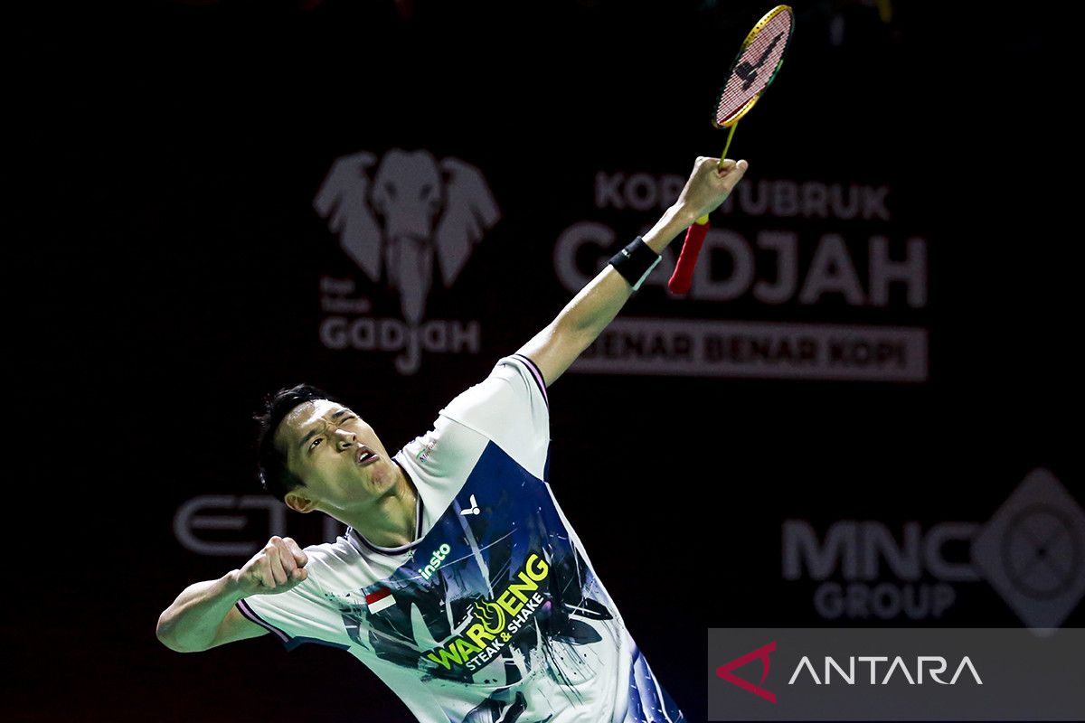 Jonatan Christie melaju ke babak 8 besar