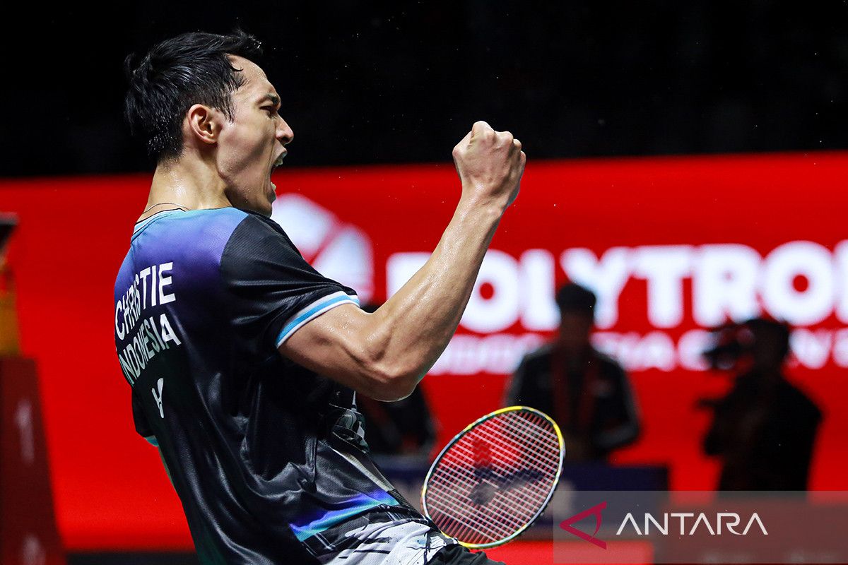 Jonatan Christie melaju ke babak semifinal