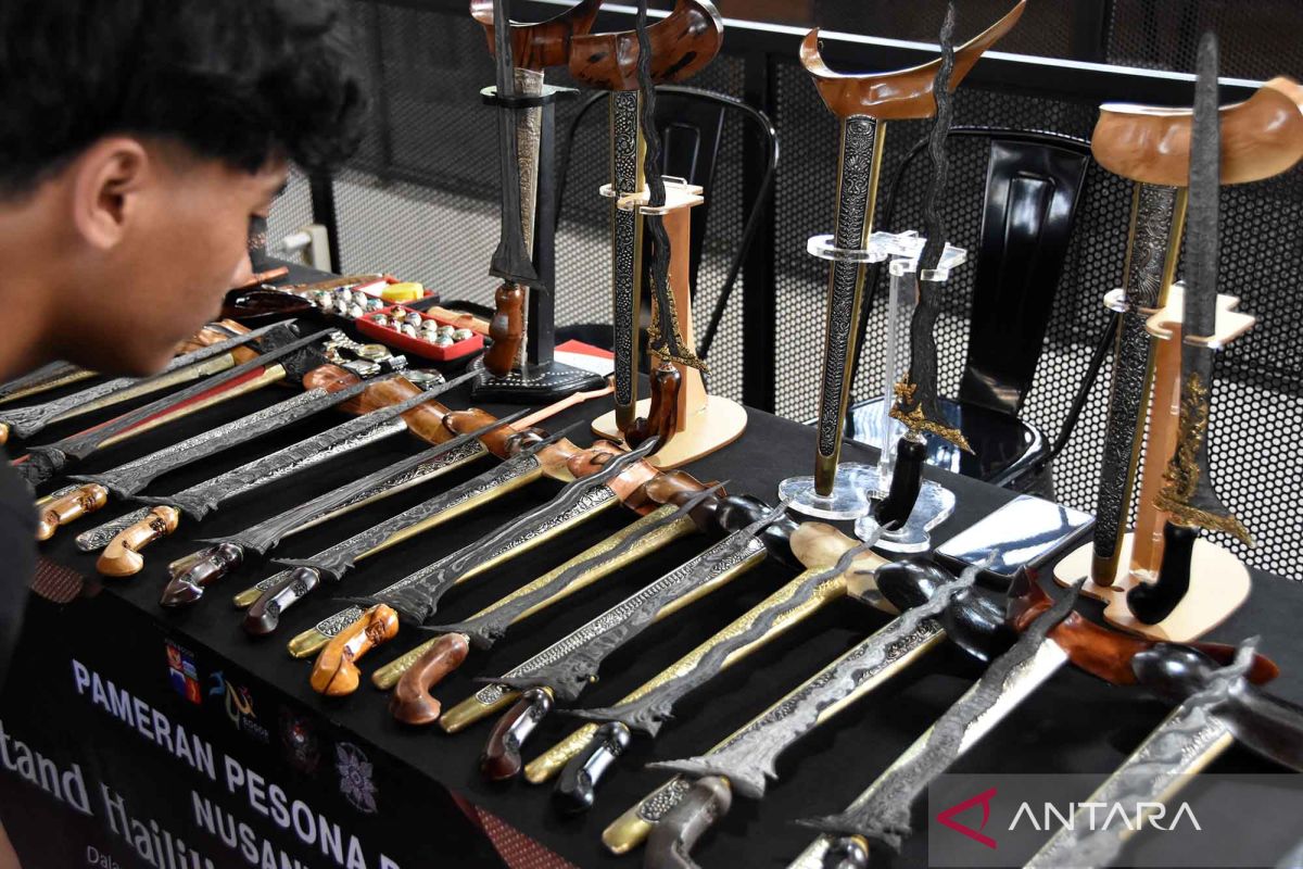 Pameran Pesona Pusaka Nusantara di Bogor tampilkan beragam keris dari delapan provinsi