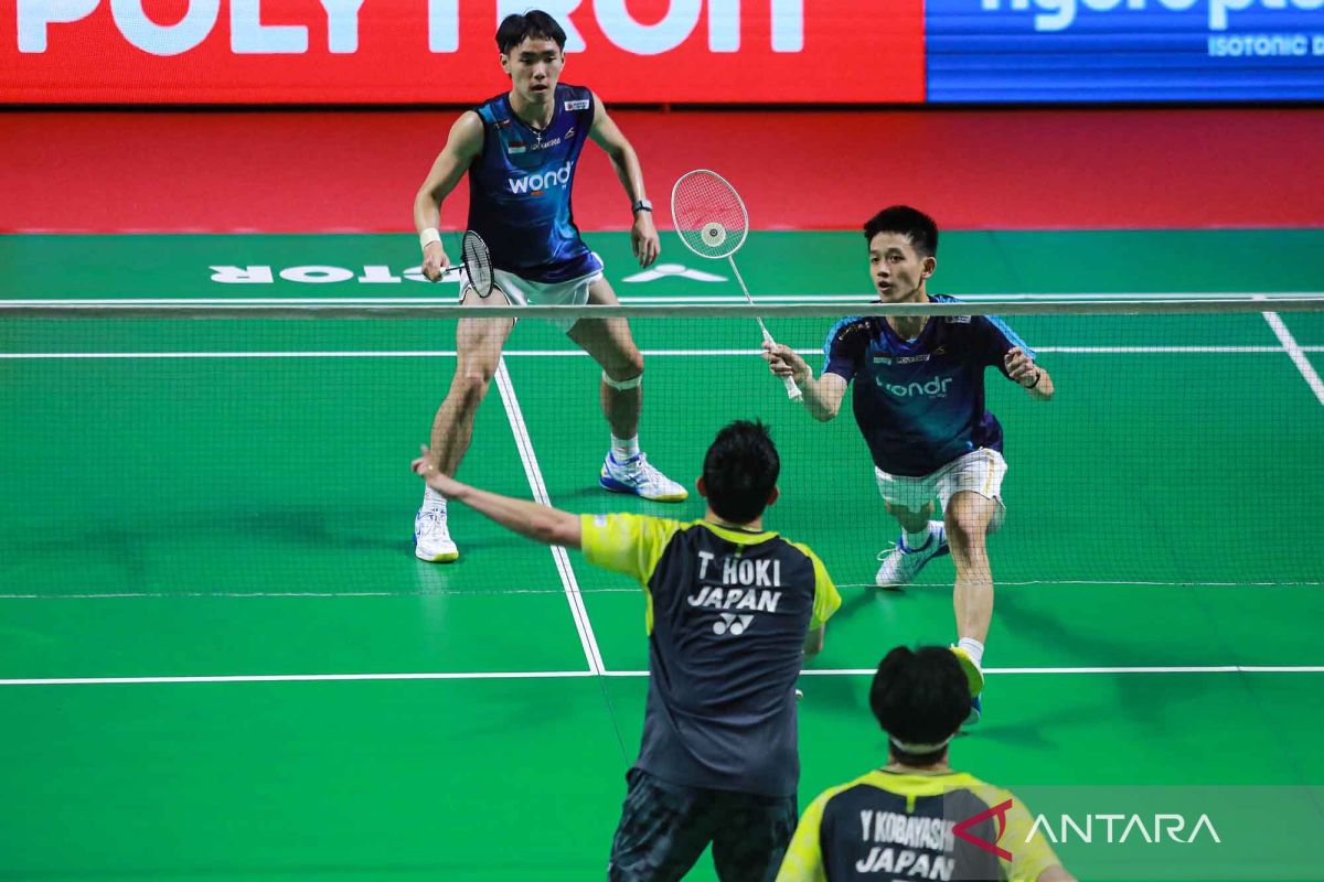 Ganda putra Indonesia Raymond - Joaquin melaju ke semifinal usai tumbangkan ganda putra Jepang
