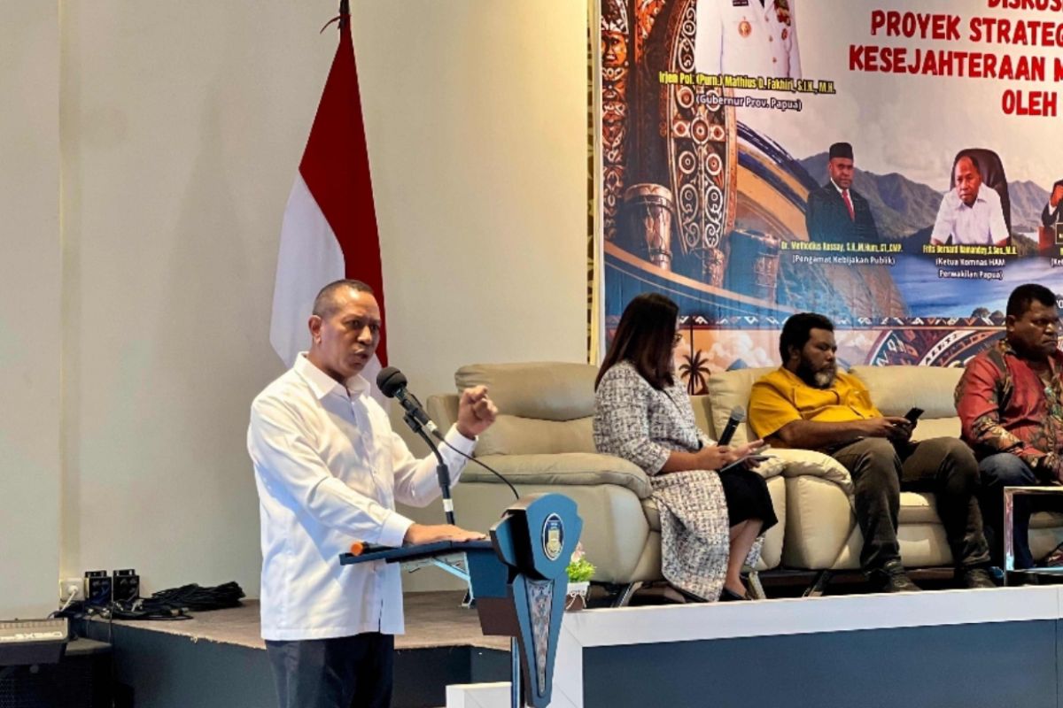 Gubernur Papua Selatan sebut PSN untuk percepat pembangunan daerah