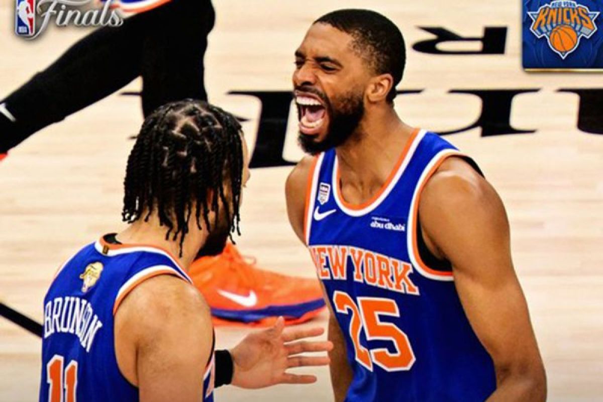Knicks pegang kendali Final NBA usai sapu dua laga tandang