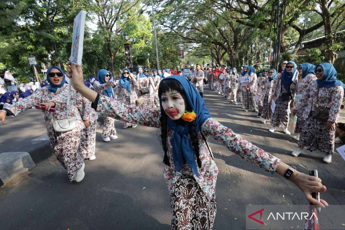 Kirab Boyong Natapraja dan sedekah bumi di Nganjuk