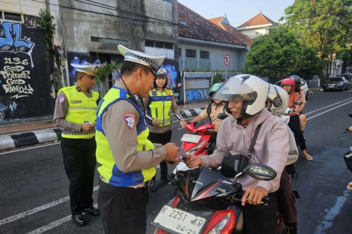 Polres Kudus ajak masyarakat jadi pelopor keselamatan berlalu lintas jelang operasi patuh candi