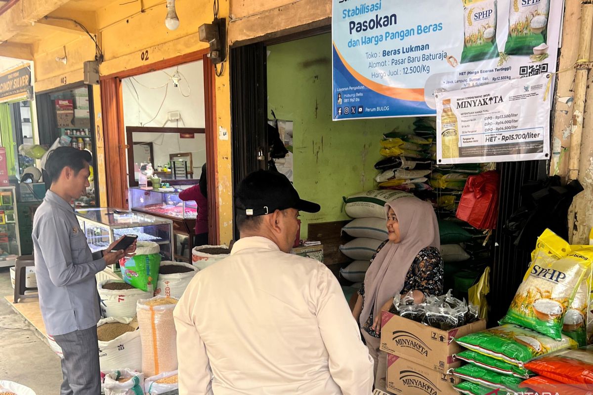 Bulog miliki 4.000 ton beras untuk kebutuhan masyarakat OKU Raya