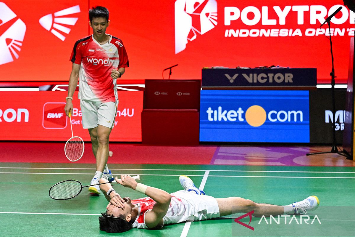 Indra/Joaquin melaju ke final Indonesia Open 2026