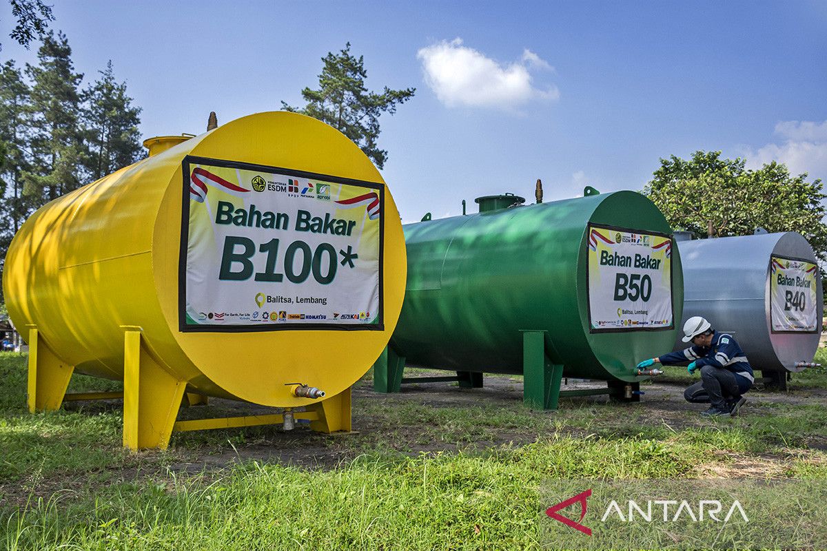 Target penggunaan bahan bakar B50 nasional