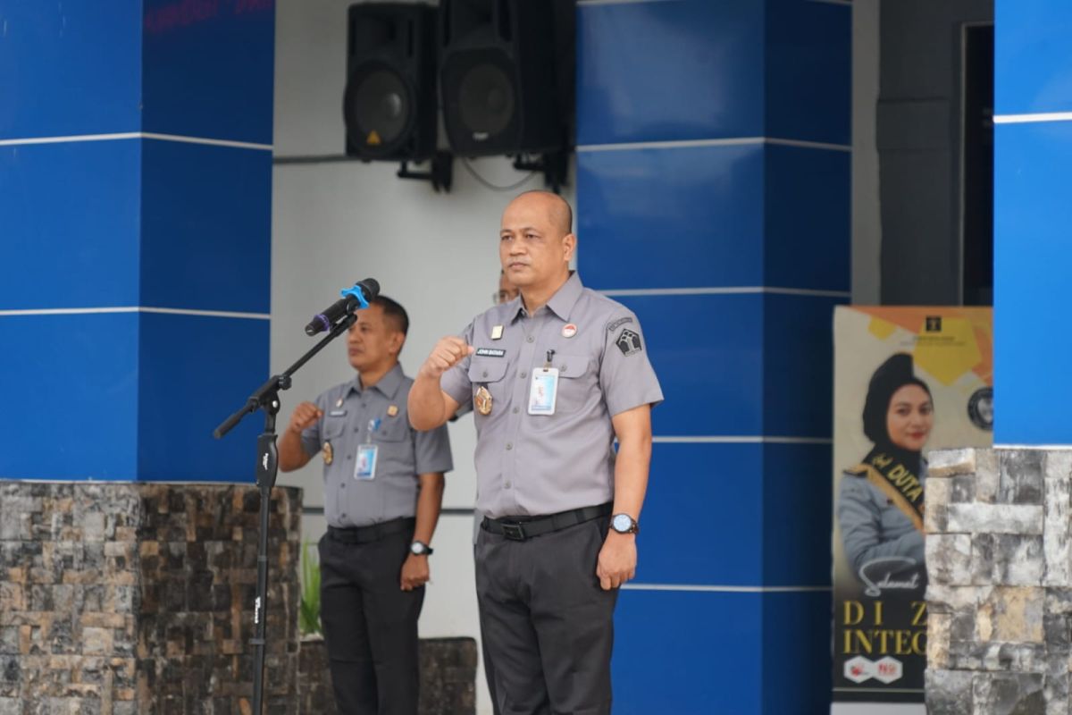 Kanwil Kemenkum Sulbar ajak tingkatkan pelayanan dan perkuat kolaborasi