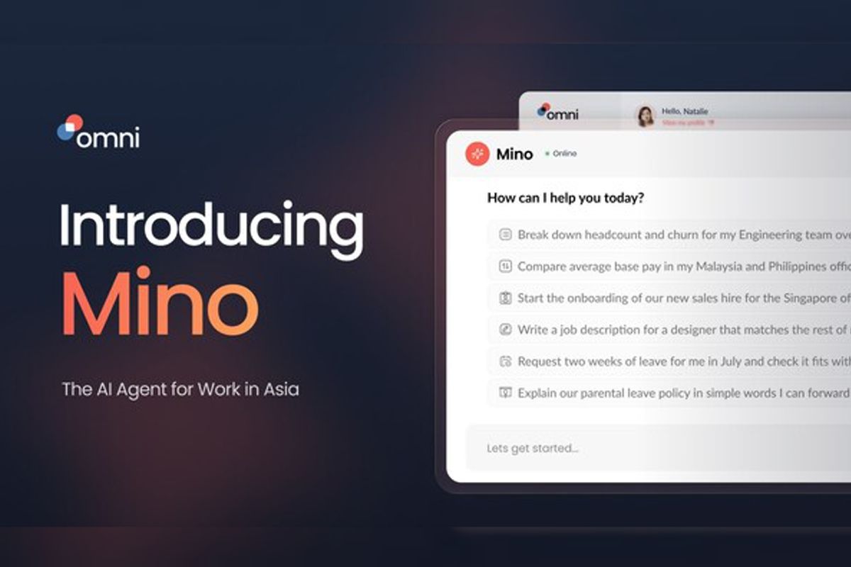 Omni HR Luncurkan Mino, Agen AI Perdana yang Dibangun di Atas Data HR APAC Terpadu