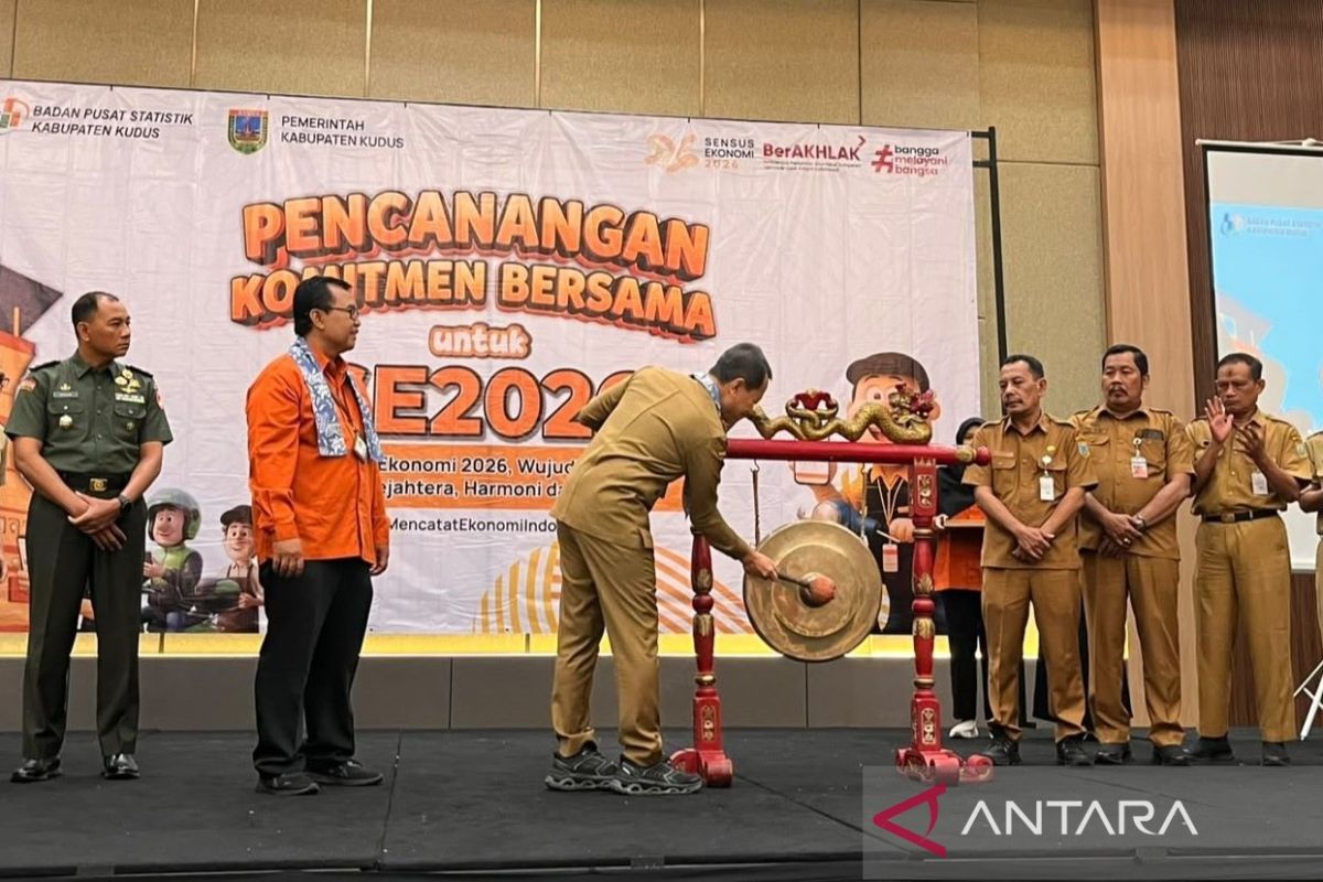 Bupati Kudus mengajak warga dukung pelaksanaan Sensus Ekonomi 2026 ...