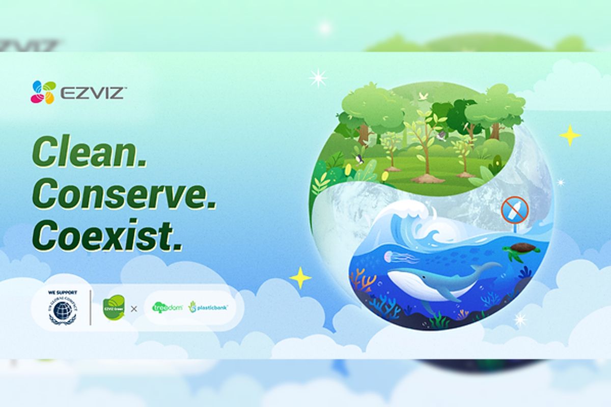 Perluas Kemitraan dengan Organisasi Nirlaba, EZVIZ Perbarui Inisiatif Hijau