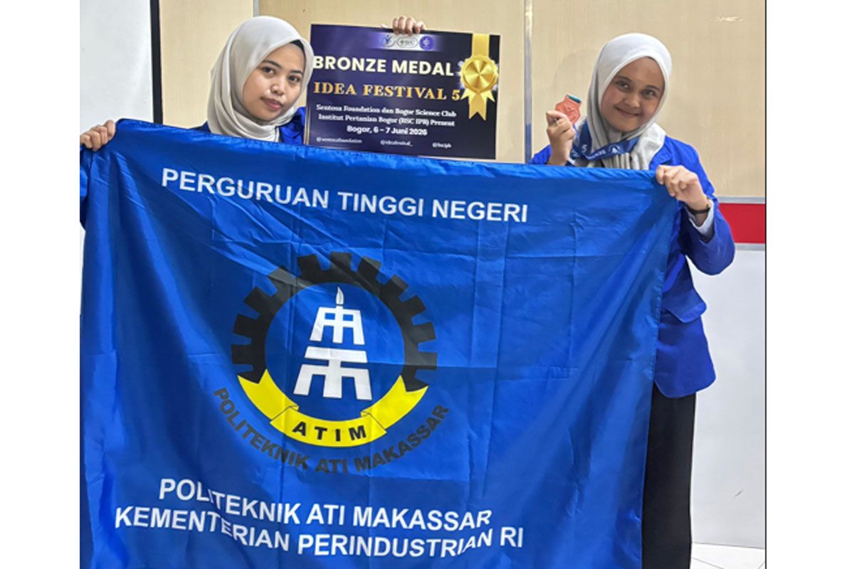 Mahasiswi Politeknik ATI Makassar Raih Bronze Medal pada IDF 5