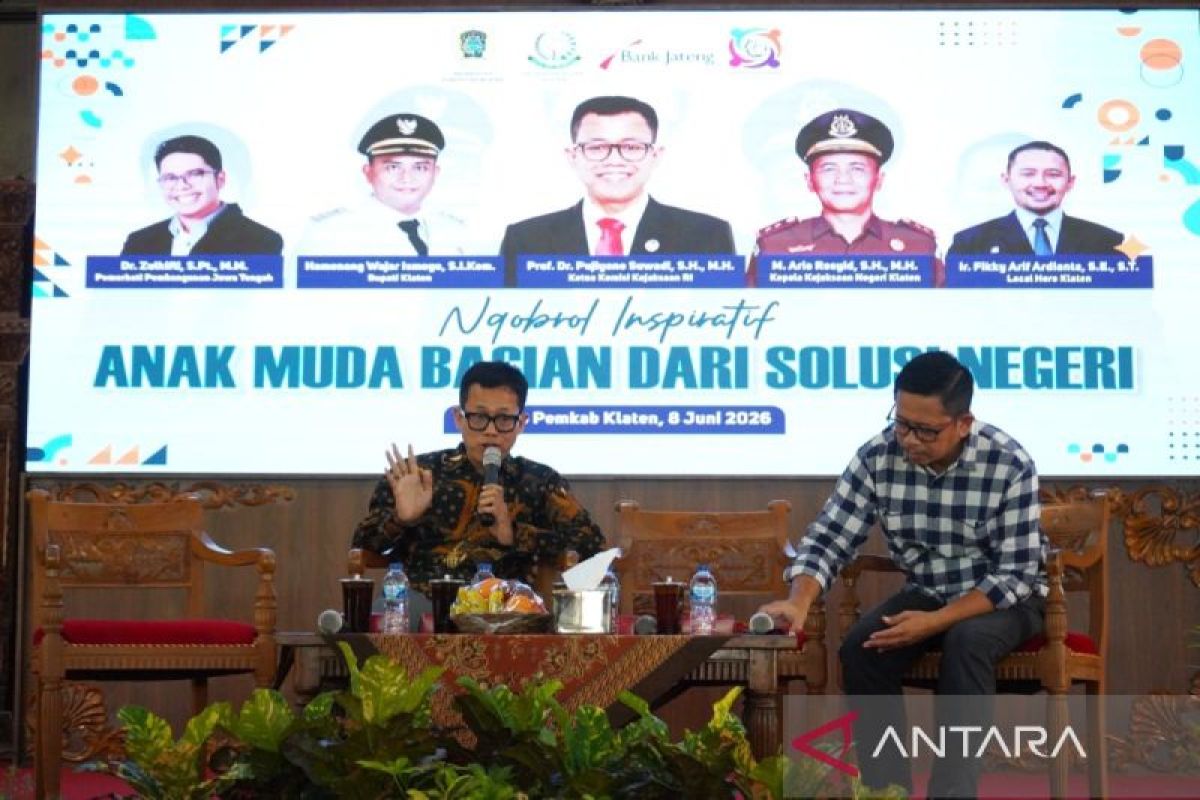 Ketua Komjak RI Pujiyono Suwadi ajak anak muda jadi bagian dari solusi