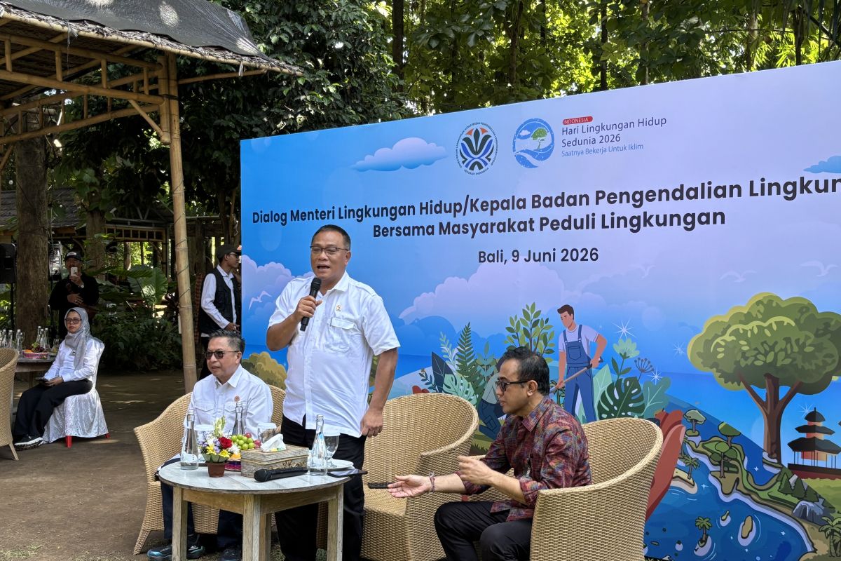 Kumpulkan pegiat, Menteri LH pelajari pengelolaan lingkungan di Bali