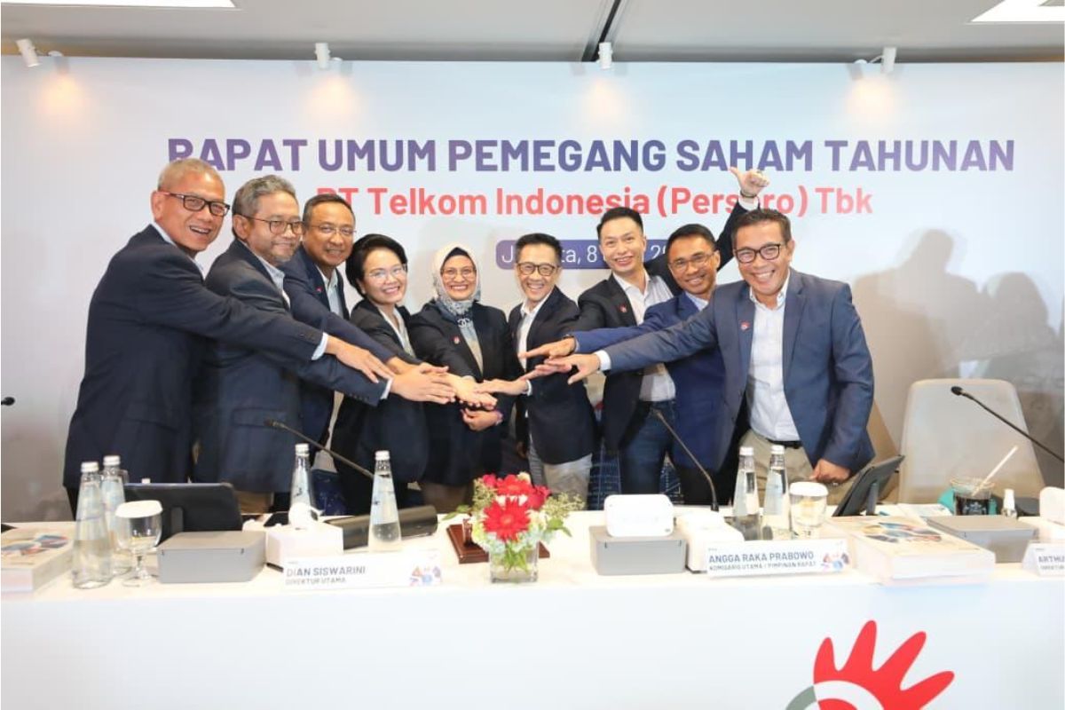 Gelar RUPST Tahun Buku 2025, Telkom Bagikan Dividen Rp21,9 Triliun