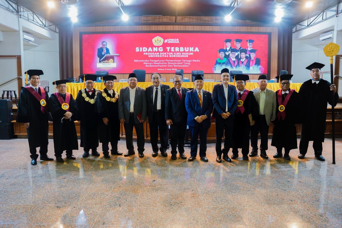 Abidin Fikri raih doktor dengan disertasi soal pemerataan tenaga medis