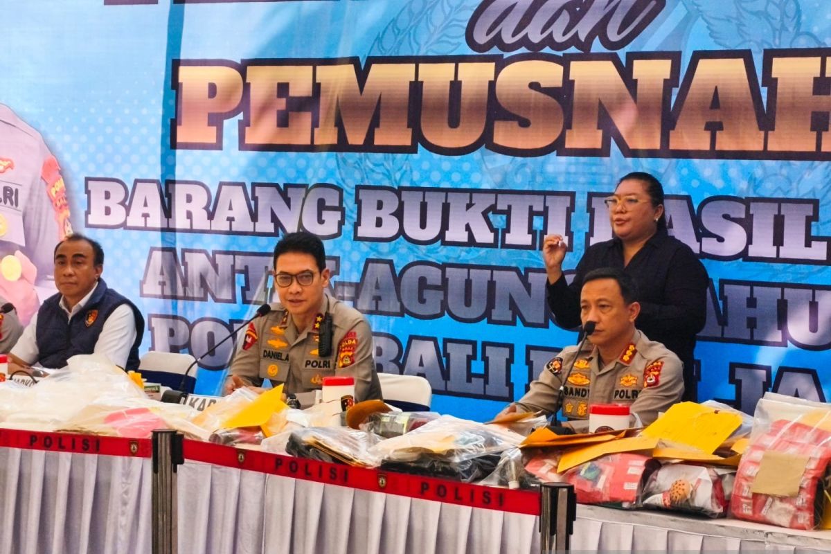 Polisi Bali Tangkap Warga Ukraina dalam Kasus Penyelundupan Mefedron