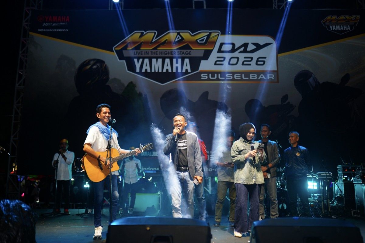 MAXi Yamaha Day 2026 dibuka di Bone, rayakan semangat 'More Than Ride'