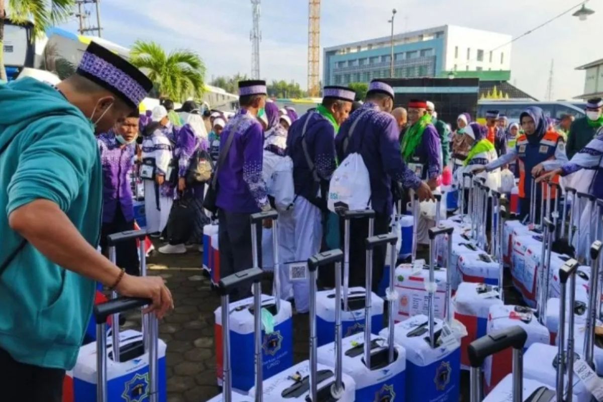 2.212 haji asal Lampung sudah tiba ke tanah air