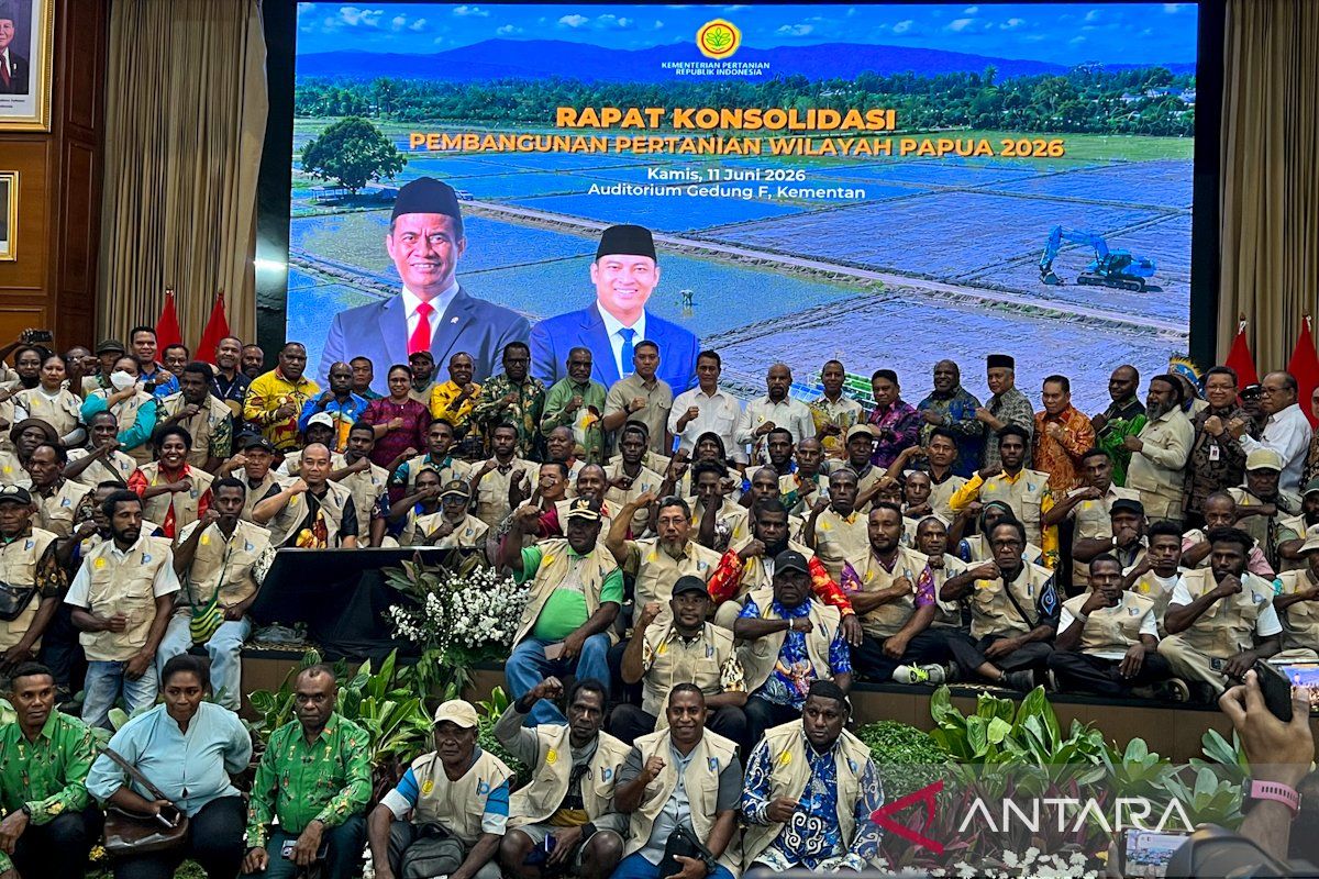 Mentan kumpulkan kepala daerah di Papua perkuat pertanian-perkebunan
